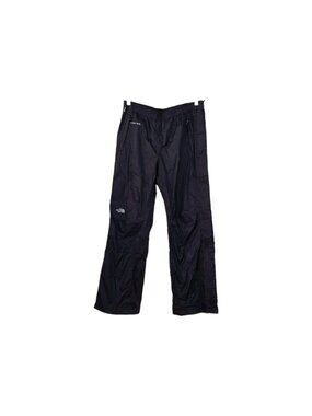 The North Face Rain Pant Women M Short Black HyVent 2.5L Waterproof Hiking Trail